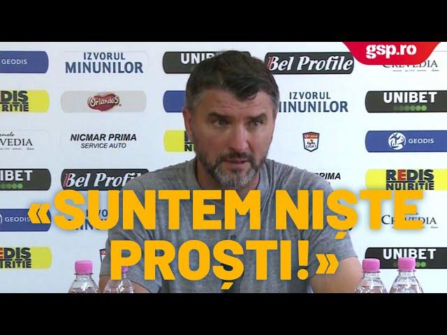 Adrian Mihalcea: "Nu mă uit pe clasament, nu știu pe ce loc suntem! Suntem niște proști"