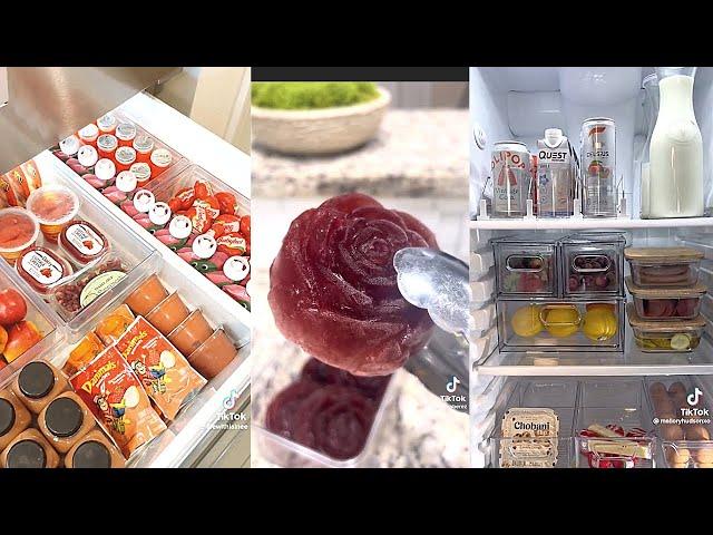 Fridge Restock & Organization Satisfying ASMR