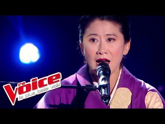 Chant traditionnel japonnais – Surayama | Mieko Miyazaki | The Voice France 2015 | Blind Audition