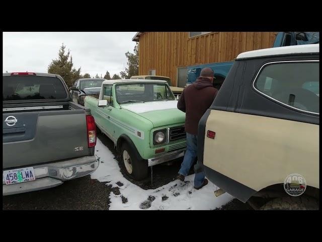 406 Garage: So the State Trooper showed up to look at some Old International Harvester Trucks!