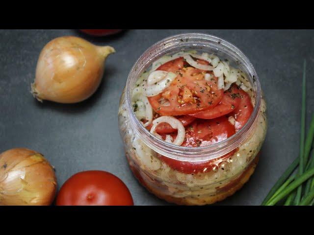 ВКУСНАЯ ЗАКУСКА из ПОМИДОР! РЕЦЕПТЫ СЕМЕЙНОЙ КУХНИ