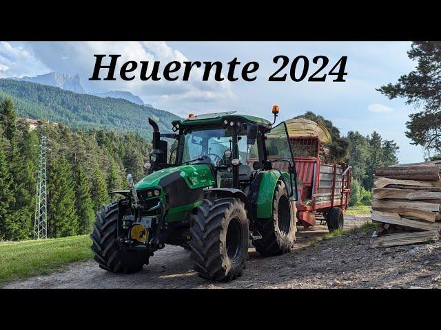 Heuernte 2024 | Deutz&Lamborghini | Landtechnik Südtirol |