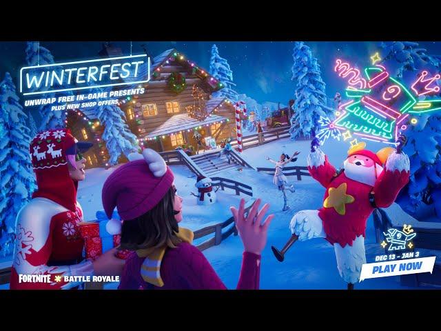 Fortnite Winterfest 2022 Trailer