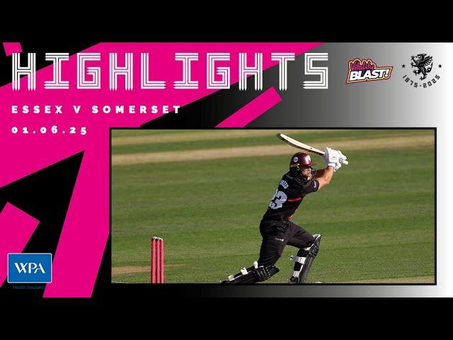 HIGHLIGHTS: Smeed leads Somerset to a dominant win over Essex