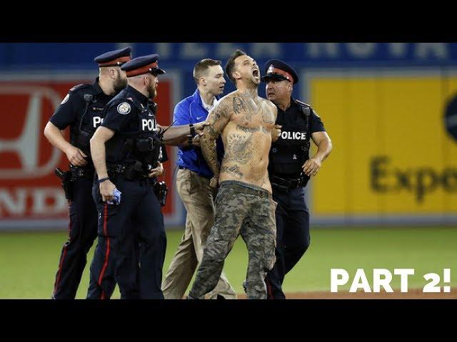 MLB CRAZY FANS ON FIELD ᴴᴰ