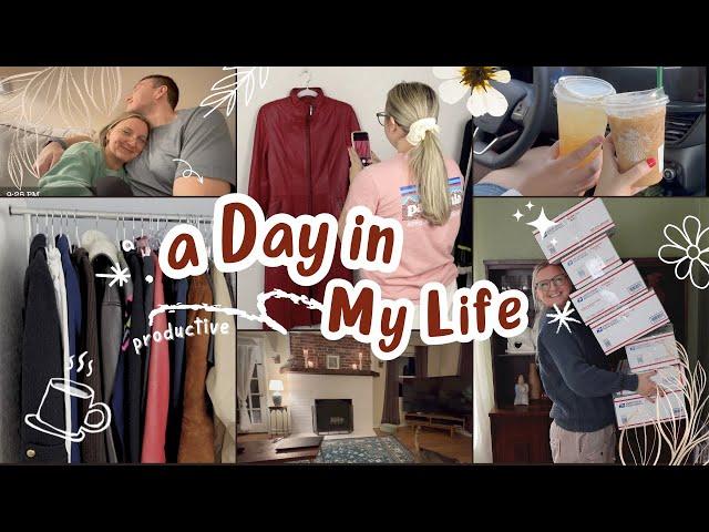 RESELLER Daily Vlog! Day in The Life Poshmark Small Business Owner! Thrifting! Making Money Online
