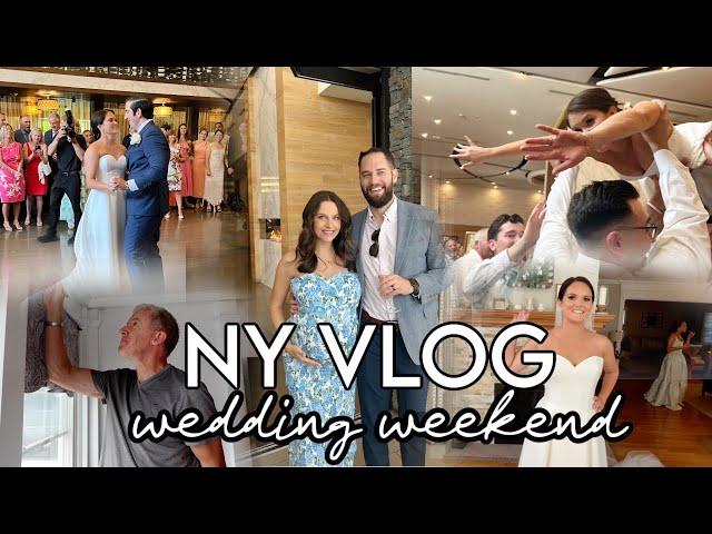 NY VLOG: wedding weekend! + getting ready to sell the house + last days on long island