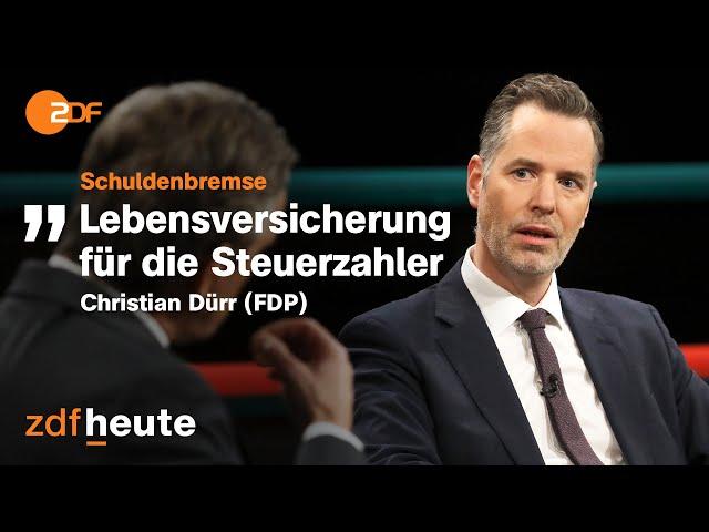 Schuldenbremse: Warum die FDP an ihr festhält | Markus Lanz vom 06. Dezember 2023