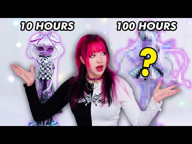 I Made a SEE THROUGH Alien in 10 hours vs 100 hours | Novi Stars REDESIGN