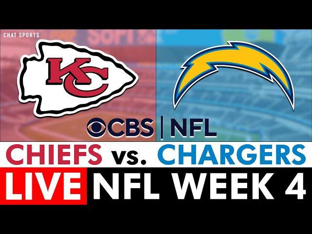 Chiefs vs. Chargers Live Streaming Scoreboard, Free Play-By-Play, Highlights, Boxscore | NFL Week 4