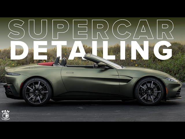 Detailing a MILLIONNAIRE'S SUPERCAR ! 2023 Aston Martin Vantage