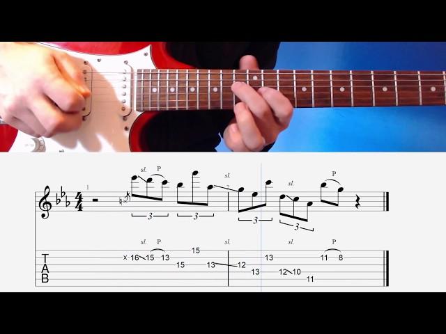 Die To Live - Steve Vai (with TAB) | Guitar Lick Spotlight