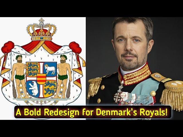 Denmark’s Royal Coat of Arms: A Bold Modern Redesign!