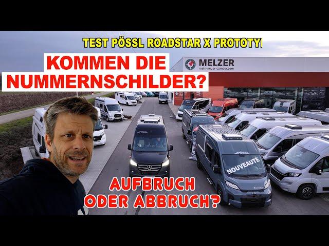 #1129 KOMMEN DIE NUMMERNSCHILDER? Umzug in PÖSSL ROADSTAR X, SPRINTER 4x4 | Klappt der Tour Start?