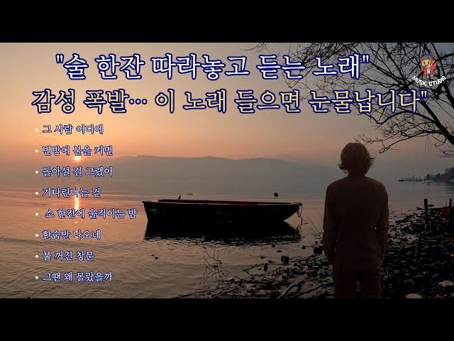 "감성 폭발... 이 노래 들으면 눈물납니다.. "술 한잔 따라놓고 듣는 노래"