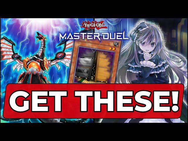 BEGINNER GUIDE MASTER DUEL 2025 DONT WASTE UR GEMS GET THESE CARDS FIRST! WHAT TO GET FIRST!