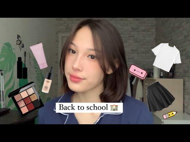 Мой школьный макияж | back to school  | школьные образы ‍