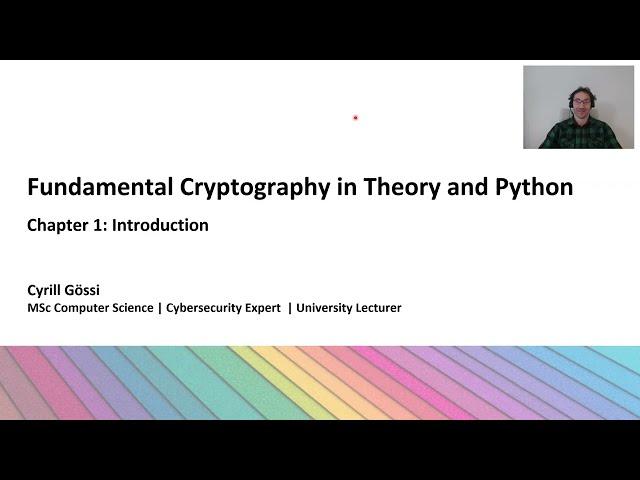 Cryptography with Python 1: Introduction and content of course