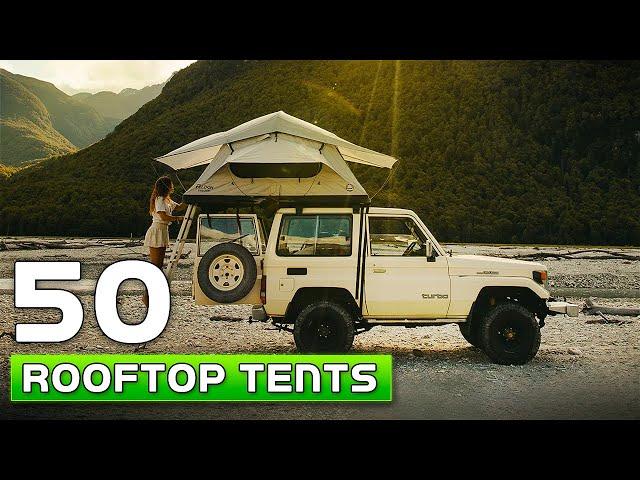 50 Rooftop Tent for Car Camping & Overlanding Adventure