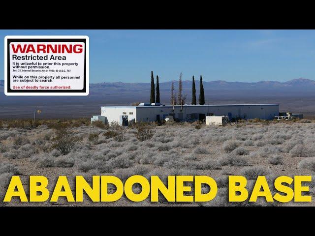 Abandoned Military Base in the Mojave Desert - What's Inside?