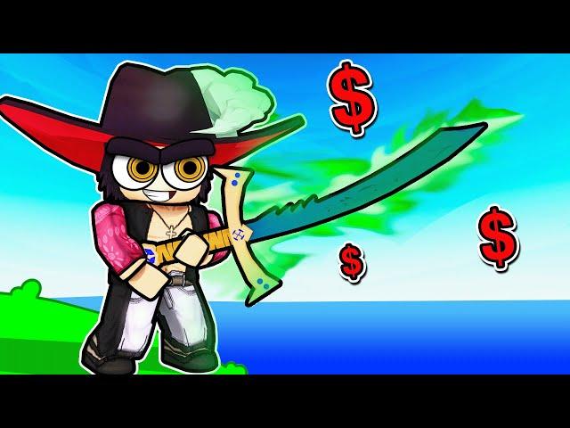 Becoming the STRONGEST SWORDSMAN in Blox Fruits Roblox!