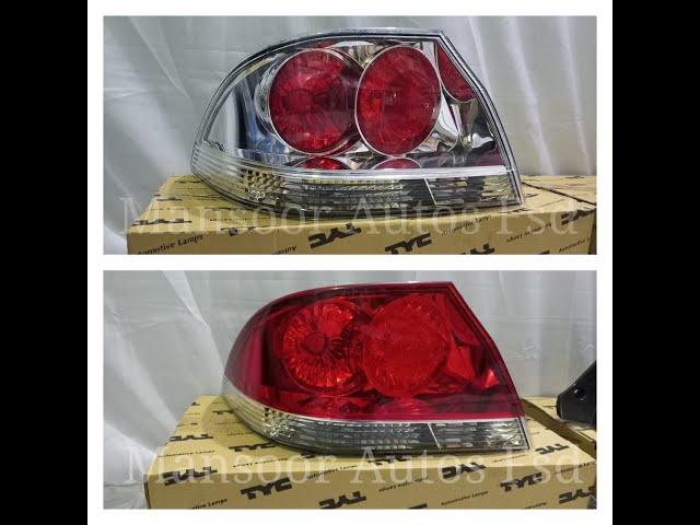 Tail Lamps For Lancer unboxing