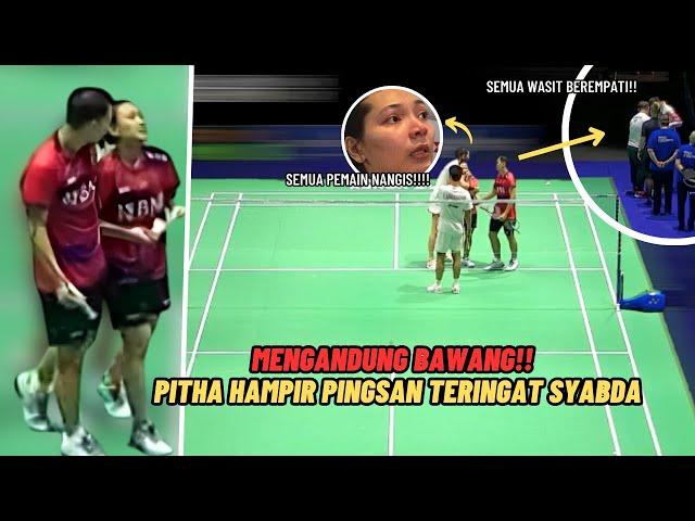 SEMUA IKUT SEDIH  Tangis Pilu Pitha Rindu Syabda, Wasit Hingga Panitia Turut Empati