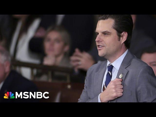 Trump personally squeezes senators on Matt Gaetz, according to Axios report