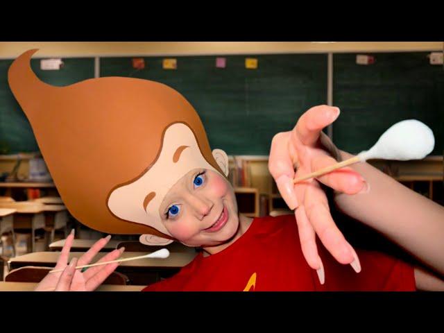 ASMR~ Jimmy Neutron gives you an ear cleaning (you’re a robot) 