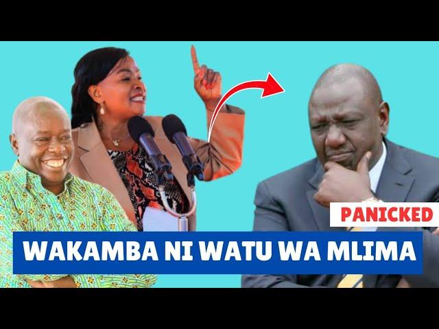 WAKAMBA TUKO NA GACHAGUA, SISI NI WATU WA MLIMA KENYA: WAVINYA NDETI MESSAGE TO RUTO