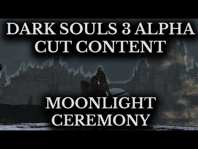 Dark Souls 3 Cut Content :: Moonlight Ceremony :: Battle Royale Invasion Concept