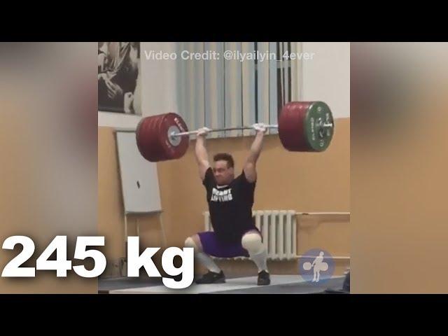 Ilya Ilyin @104 - Olympic Weightlifting Training