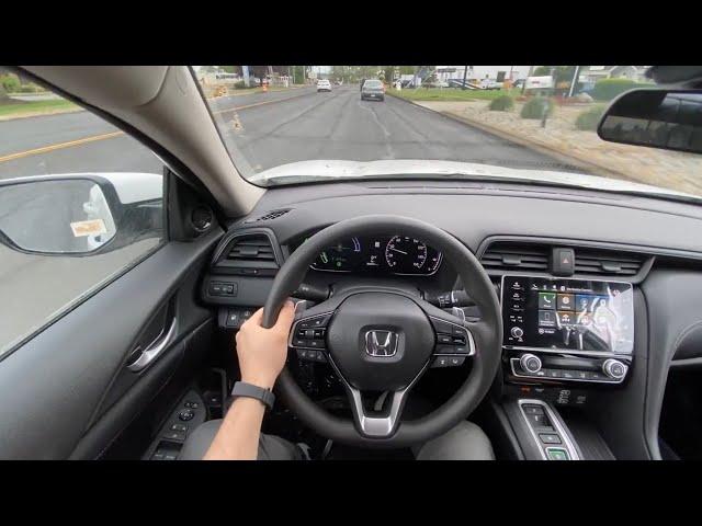 2020 Honda insight POV test drive - impressive Car!