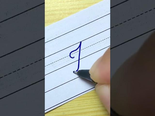 Capital Letter J in Cursive Writing  #cursivewriting #handwriting #calligraphy