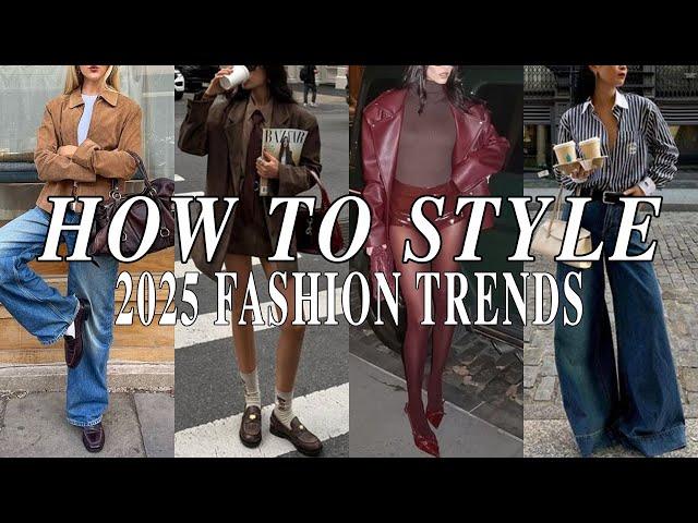 How To Style Winter Fashion Trends 2025! (Suede, Chocolate, Burgundy, more!)