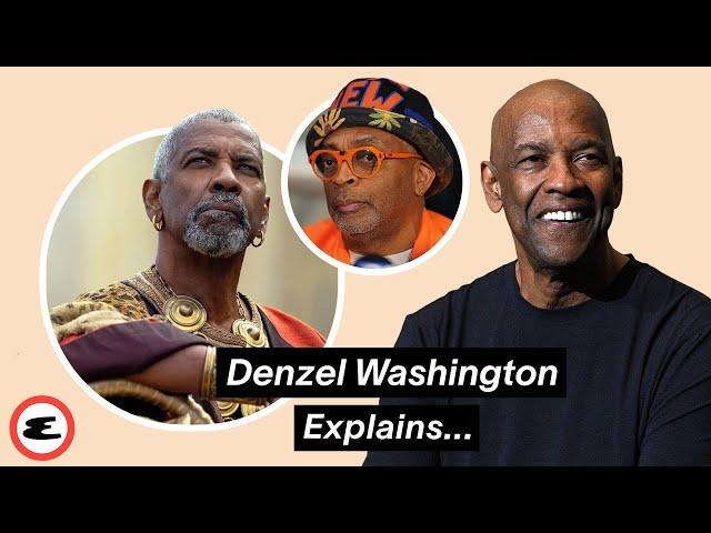 Denzel Washington Talks Gladiator II and Spike Lee | Explain This | Esquire