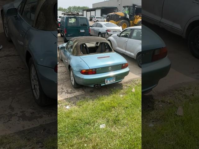 The Little Mermaid’s Daily Driver: BMW Z3 Edition #bmw #bmwz3 #convertible #underthesea #cars #junk