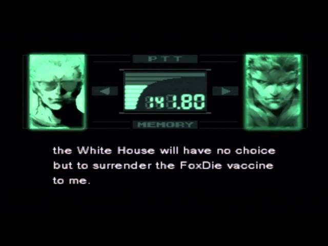 Biggest Plot Twist in Gaming (MGS1)