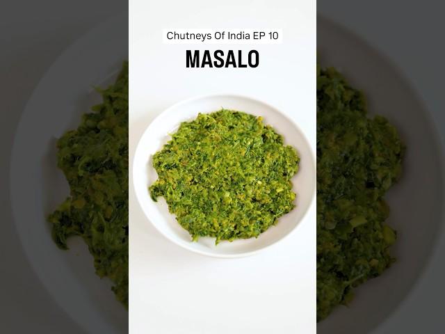 Chutney’s of India Ep 10: Gujarati Masalo Chutney #shorts #chutney #gujarati #masalao