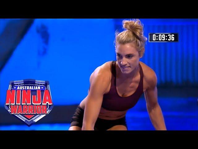 Ninja run: Lauren Hannaford | Australian Ninja Warrior 2018