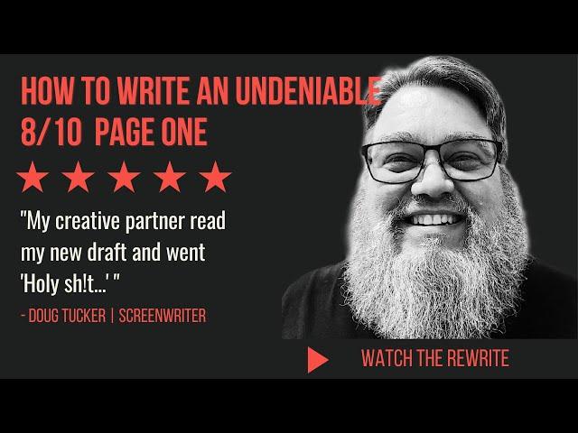 How to Write an Undeniable 8/10 Screenplay - Screenwriting Tips