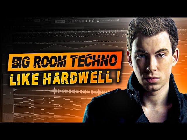 HOW TO MAKE BIG ROOM/BIG ROOM TECHNO LIKE HARDWELL I FL STUDIO 21 I TUTORIAL I FLP I EDM