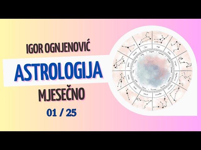 Astrologija mjesečno 01/2025