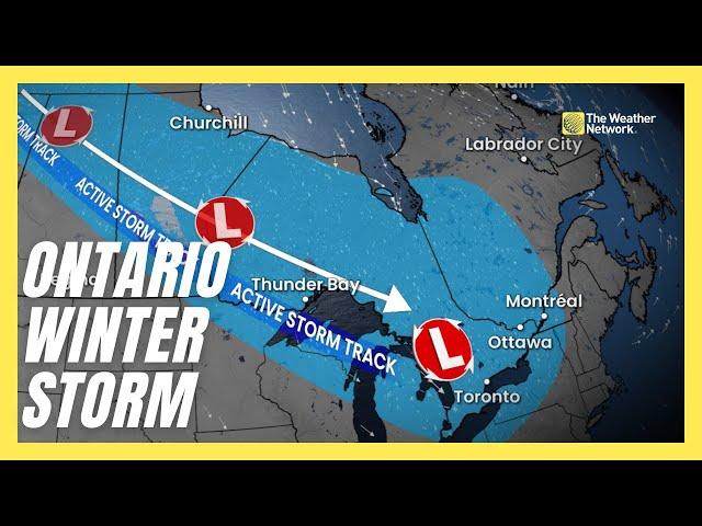 Winter Continues to Take Aim at Ontario This Week with Major Travel Impacts Expected