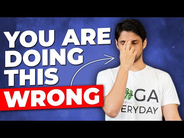 3 MAJOR Breathing Mistakes that No One talks about! |#saurabhbothra