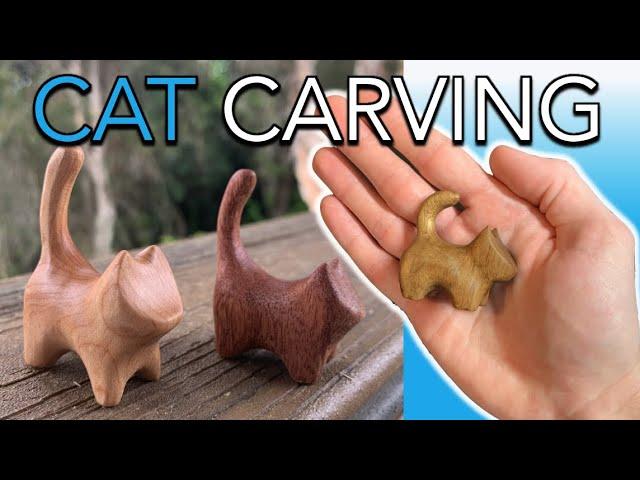 The Most Insanely Easy Cat Carving Ever