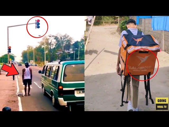 WAG KA MUNANG TUMAWID DELIKADO! NAKA RED LIGHT PA|PINOY FUNNY VIDEOS & FUNNY MEMES