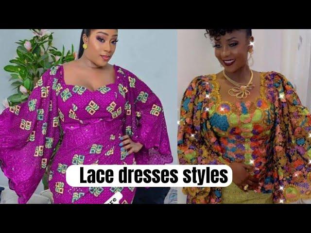 2024 LACE DRESSES MODELS: BEAUTIFUL AFRICAN DRESS DESIGNS FOR SPECIAL OCCASIONS