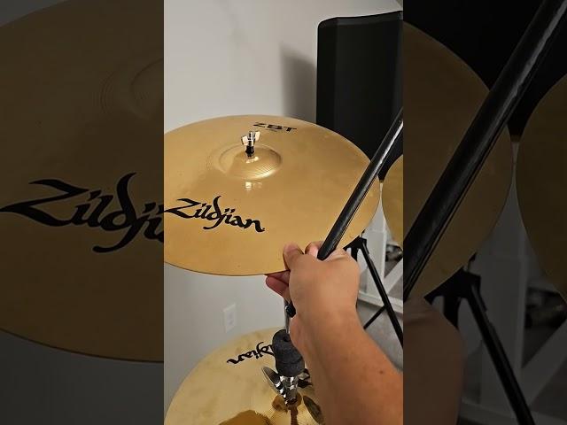 ZBT 16 inch crash or the A Custom 16 inch Crash #drum #zildjian #cymbal