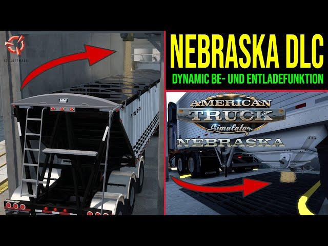 ATS - Nebraska DLC  NEW Dynamische Be- und Entladefunktion im TEST